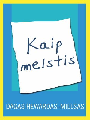 cover image of Kaip melstis
